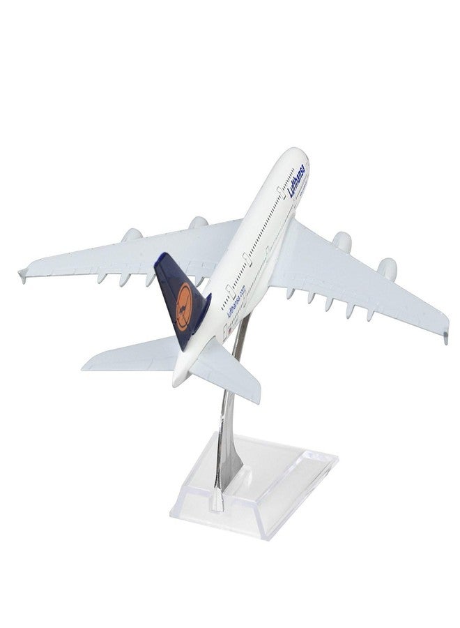 HOUSE HATCH Diecast Aeroplane Scale Model, Aircraft Model Airline, Metal Aircraft, Only for Display Size -16 Cm Multicolor (Lufthansa) - Image 5